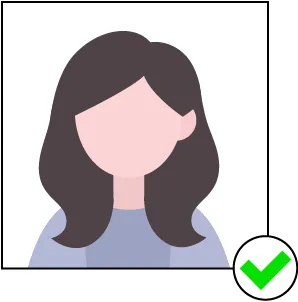 דוגמת צילום פנים